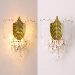 Krystallvegglampe Moderne Vegglampe 2X Sokkel