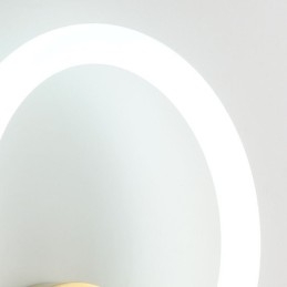 Moderne Vegglamper Runde Ringlamper Tricolor Dimming