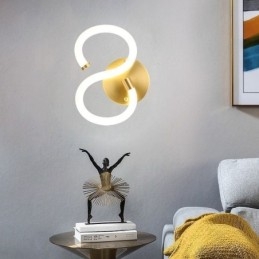 Bokstavlys Alfabet Vegglampe