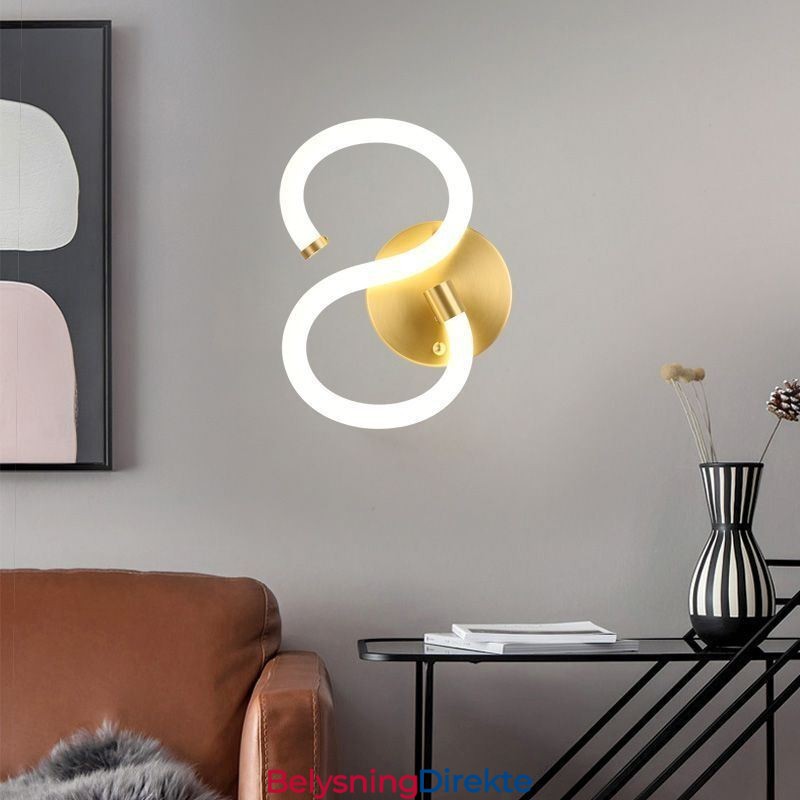 Bokstavlys Alfabet Vegglampe