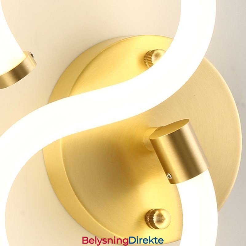 Bokstavlys Alfabet Vegglampe