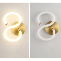 Bokstavlys Alfabet Vegglampe