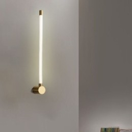 Messingvegglampe I Moderne Akryl