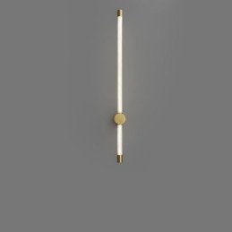 Messingvegglampe I Moderne Akryl