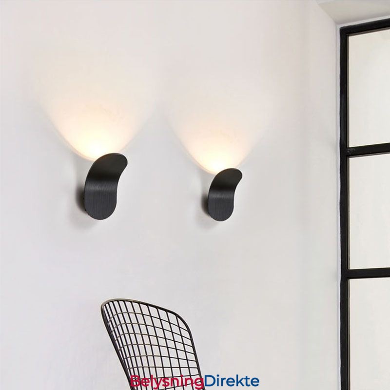 Minimalistisk Vegglampe I Aluminium