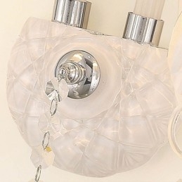 Klassisk Europeisk Stil Krystallvegglampe I Elegant Stil