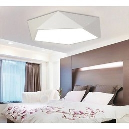 Montert Moderne Nattlampe I Hvitt + Varmt Hvitt I Taklamper