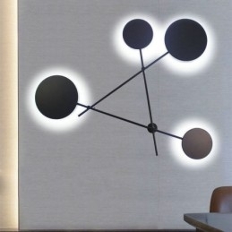 Moderne Vegglampe Geometrisk Form Jernarmatur