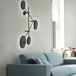 Moderne Vegglampe Geometrisk Form Jernarmatur