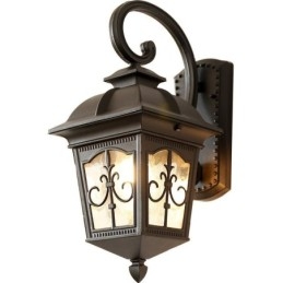 Europeisk Retro Utendørs Vegglampe Vanntett Pilblomst Vegglampe