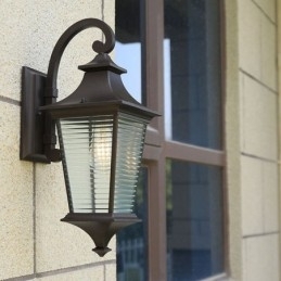 Moderne Utendørs Lys Vanntett Lysthus Vegglampe Gårdsplass Korridor Hage Balkong