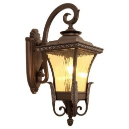 Kinesisk Utendørslampe Med Ett Hode, Vanntett Glassvegglampe, Gårdsplasskorridor