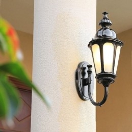 Moderne Enkel Utendørslampe Vanntett Plommeblomst Vegglampe Gårdsplass Korridor Hage
