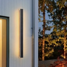 Utendørs Lang Moderne Samtidsvegglampe Vegglampe Ip 44 For Veranda Terrasse Hage
