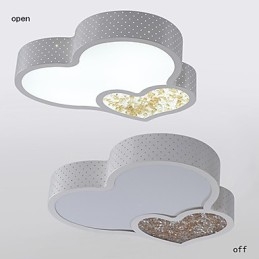 Moderne Samtids Annet Metall Innfelt Montering