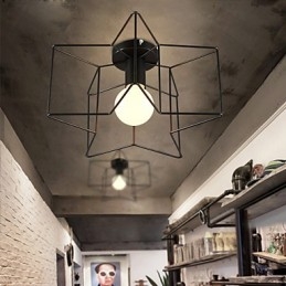 Pentagram Moderne Kreative Verandalys For Å Absorbere Kuppellyslys