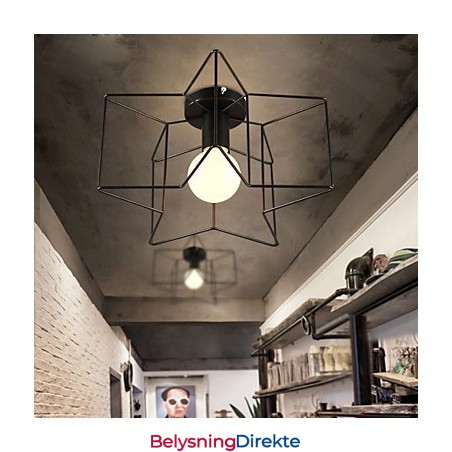 Pentagram Moderne Kreative Verandalys For Å Absorbere Kuppellyslys