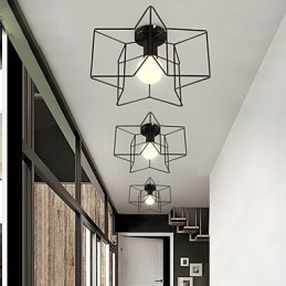 Pentagram Moderne Kreative Verandalys For Å Absorbere Kuppellyslys