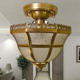 Tradisjonelle Klassiske Mini-Stil Messing Metall Innfelte Spotlights
