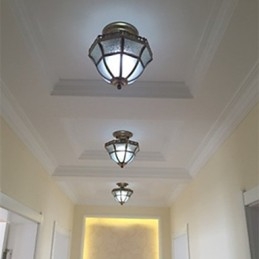 Tradisjonelle Klassiske Mini-Stil Messing Metall Innfelte Spotlights