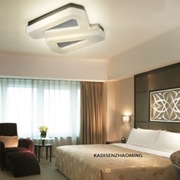 Innfelt Lampe Hvit Varmt Hvitt Lys Mote Enkel Moderne