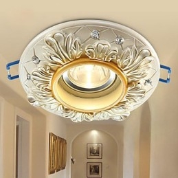 10 * 3,5 Cm Europeisk Type Stil Landlig Taklampe Absorberer Kuppellyslampe