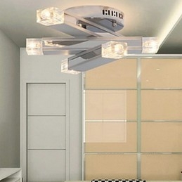 Moderne Taklampe Med 6 Lys I Elegant Design
