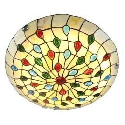Taklampe I Middelhavsstil 50 Cm Hagebelysning