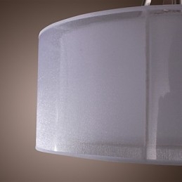 Moderne Akrylmontert Sylinderdesign Med Tre Lys