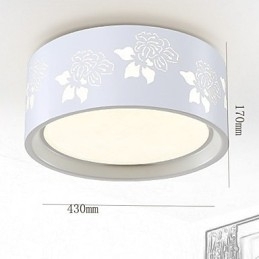 Innfelt Lampe Moderne Moderne Taklampe Metall