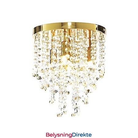 Moderne Krystall Halvinnfelt Lampe Med 4 Lys (G9-Pæresokkel)