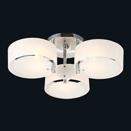 Innfelt Moderne Samtidsstil Taklampe Metall Med 3 Lys