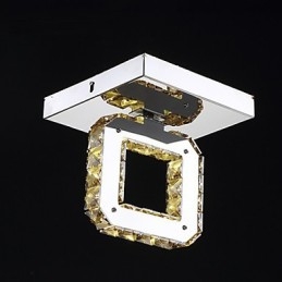 Moderne Samtidskunst Krystall Metall Innfelt