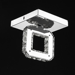 Moderne Samtidskunst Krystall Metall Innfelt