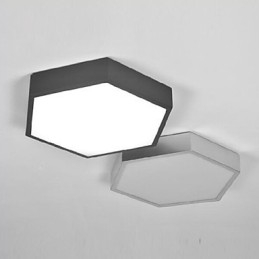 Absorber Kuppellys Sekskantet Geometri Lyslampe
