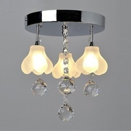Moderne Samtidskunst Krystall Metall Innfelt