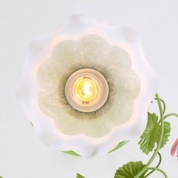 Valentinsdagen Rosehagen Blomster Og Planter Absorberer Kuppellys