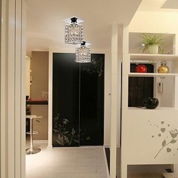 Moderne Samtidskunst Krystall Galvanisert Metall Innfelt