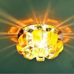 12*4,5 Cm Krystalllampe Smd Creativetube Spotlight Absorberende Kuppellys