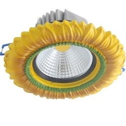 Den Europeiske 1-Watts Taklampen Med Hulldiameter På 6-7 Cm, Retro Middelhavsstil