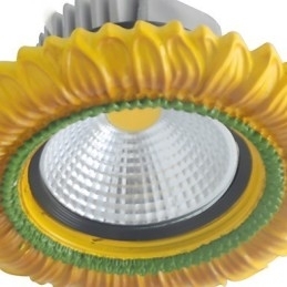 Den Europeiske 1-Watts Taklampen Med Hulldiameter På 6-7 Cm, Retro Middelhavsstil