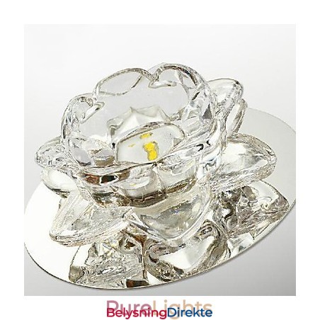Moderne Samtids Krystall Mini Stil Galvanisert Metall Innfelt Montering