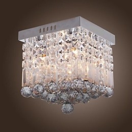 Moderne, Samtidskunst Krystall Mini-Stil Innfelt Montering