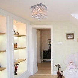 Moderne, Samtidskunst Krystall Mini-Stil Innfelt Montering