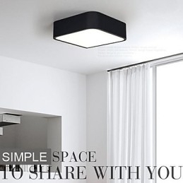Moderne Samtidsmaleri Metall Innfelt Lampe