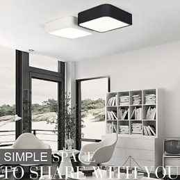 Moderne Samtidsmaleri Metall Innfelt Lampe