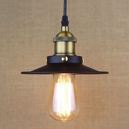 Amerikansk Landlig Stil Ultraminiatyr Retro Industriell Enkel Liten Pendellampe