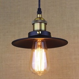 Amerikansk Landlig Stil Ultraminiatyr Retro Industriell Enkel Liten Pendellampe