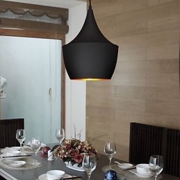 Pendellampe Retro Vintage Tom Dixon Design Svart