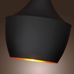 Pendellampe Retro Vintage Tom Dixon Design Svart